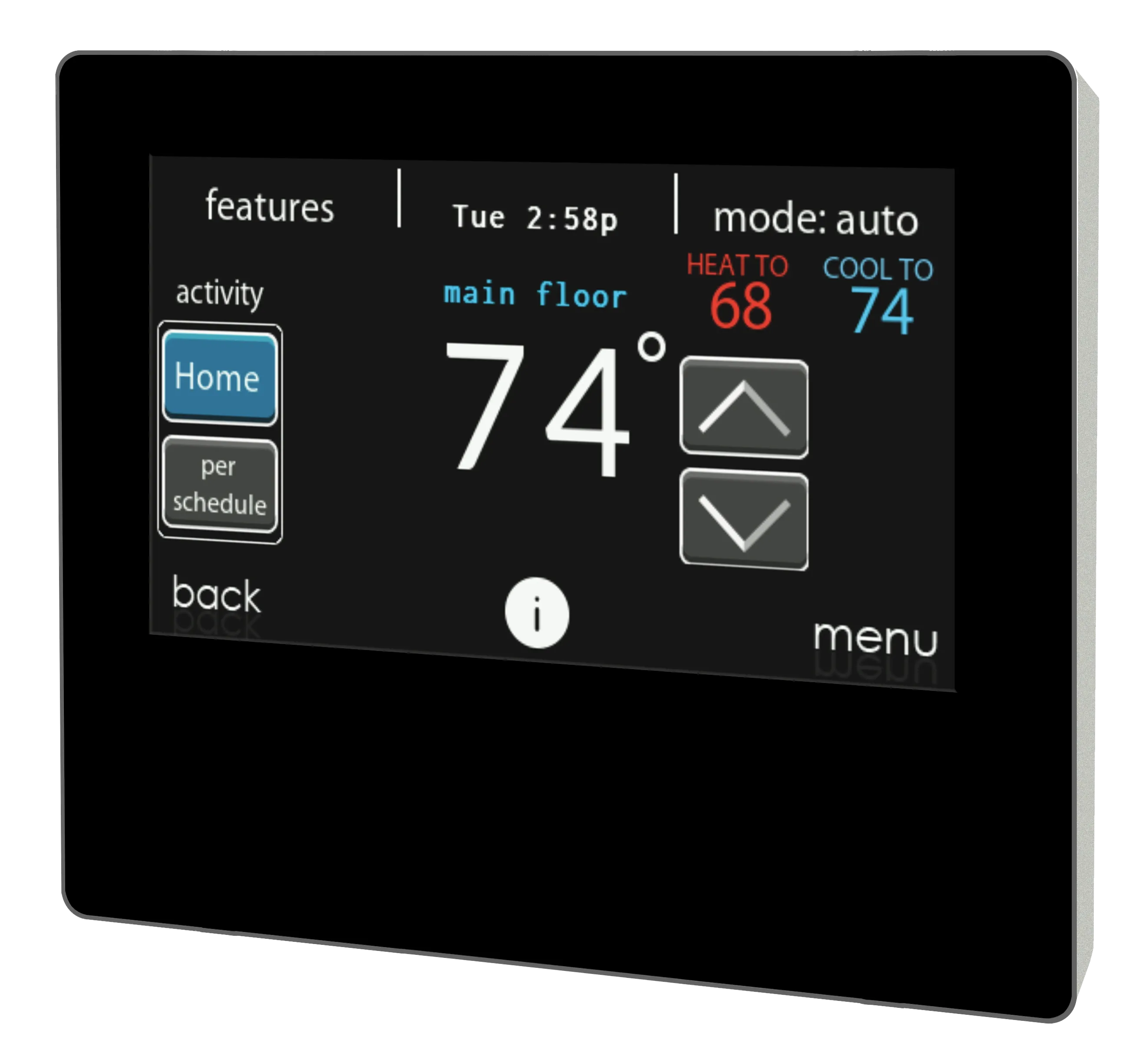 Comfortmaker® ION™ System Wall Thermostat
